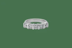 Rivière en or blanc avec diamants