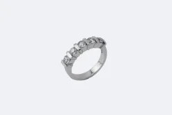 Rivière en or blanc avec diamants