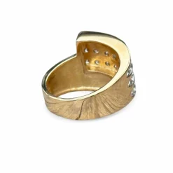 Rochas Paris - Bague or jaune diamants