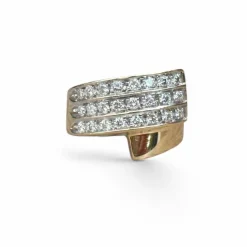 Rochas Paris - Bague or jaune diamants