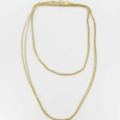 Sautoir ancien maille torsadée