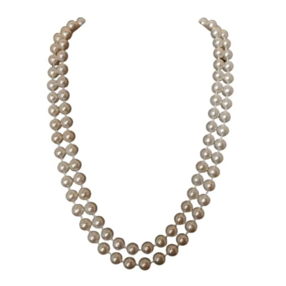 Sautoir de perles de culture, fermoir en or