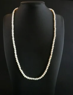 Sautoir de Perles de Culture, fermoir Or