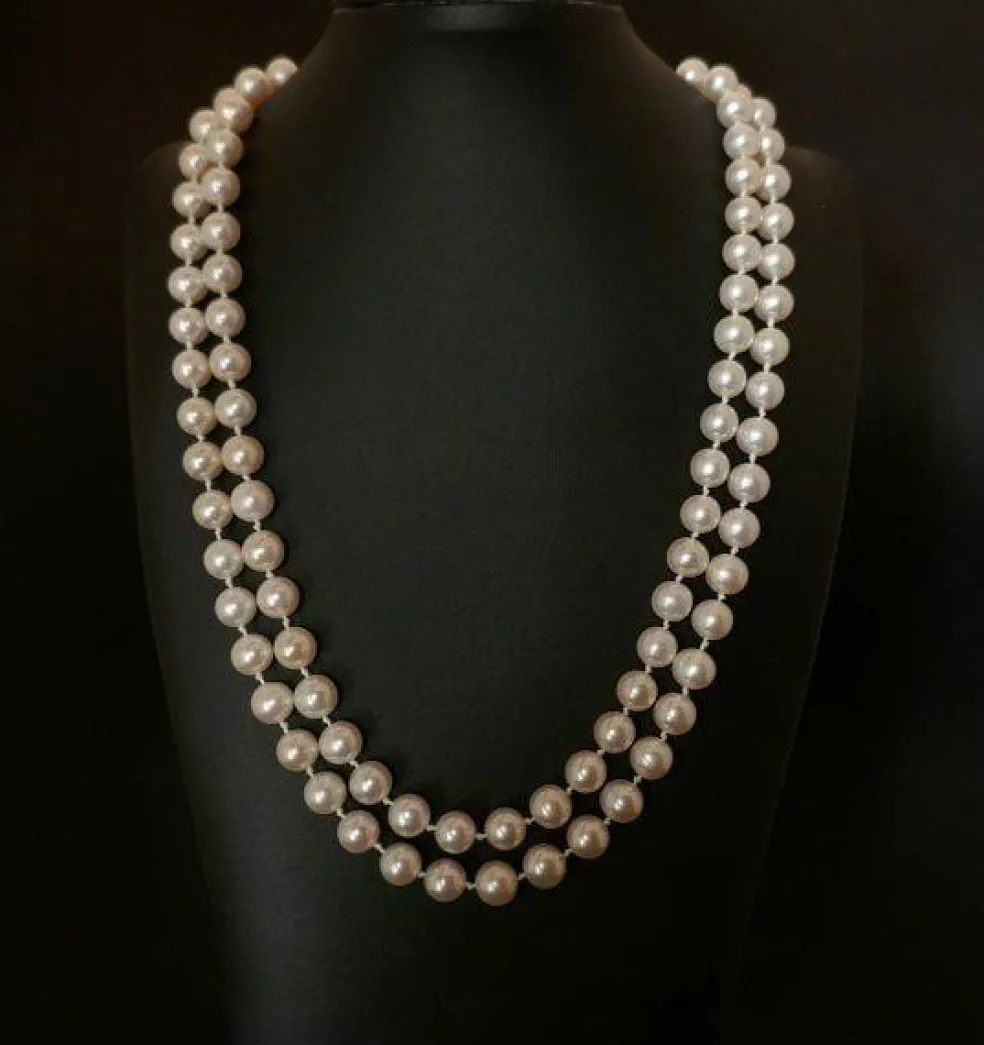 Sautoir de perles de culture, fermoir en or