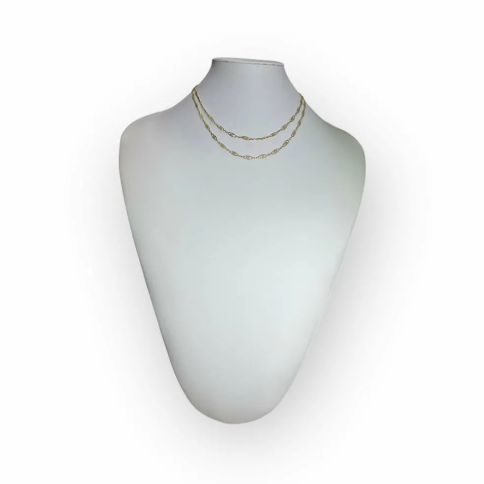 Sautoir filigrane ou collier double