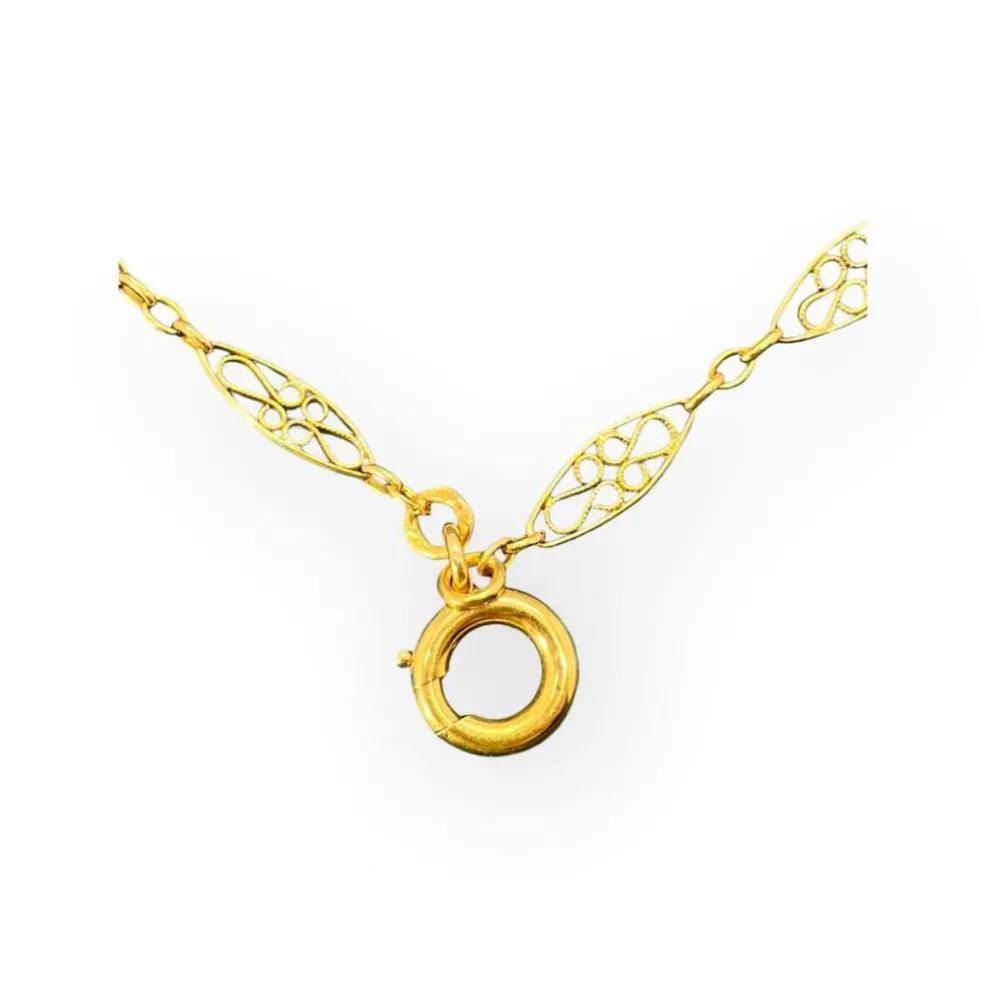 Sautoir filigrane ou collier double