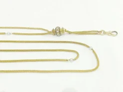 Sautoir Or Et Perles