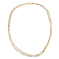 Sautoir Or jaune et Perles
