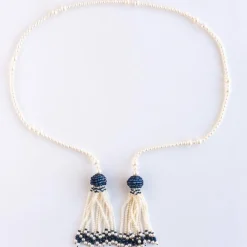 Sautoir Perles et Saphirs