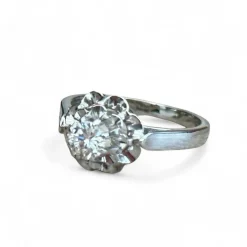Solitaire diamant 0,33 carat