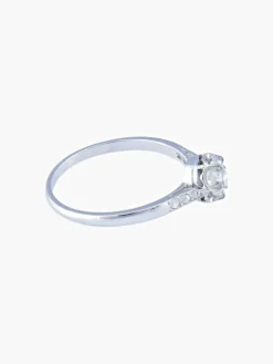 Solitaire Diamant Taille Ancienne 0,50 ct - Old Mine Cut