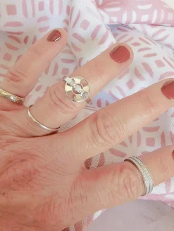 Solitaire Lilistone Diamant & Or Blanc