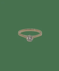 Solitaire or blanc