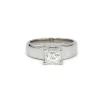 Solitaire or blanc 1,05 ct H VS1