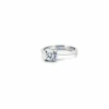Solitaire Or Blanc & Diamant
