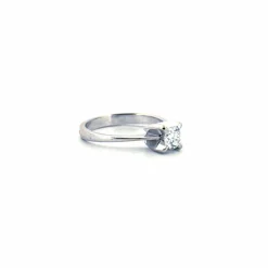 Solitaire Or Blanc & Diamant