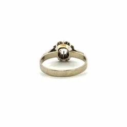 Solitaire Or Blanc 1 Diamant