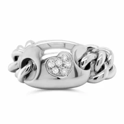 Solitaire Or blanc Diamants