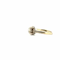 Solitaire Or Blanc Diamants