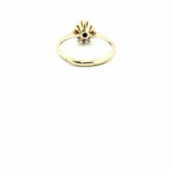 Solitaire Or Blanc Diamant