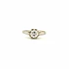 Solitaire Or Blanc 18k & Diamant