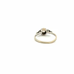 Solitaire Or Blanc 18k & Diamant