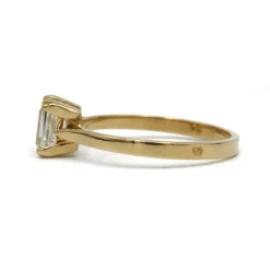 Solitaire Or et Diamant