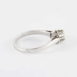 Solitaire Or Gris, diamant
