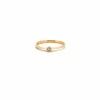 Solitaire Or Jaune Diamant