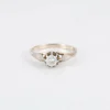 Solitaire platine diamant