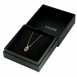 STONE - Jackie - Collier en or rose et diamants