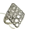 Superbe bague en diamants de forme losange des années 1920