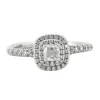 TIFFANY - Bague "Soleste" Platine et Diamants