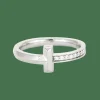 TIFFANY & CO - T1 - Bague en Or blanc et Diamants