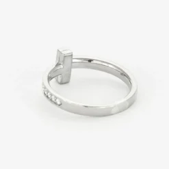 TIFFANY & CO - T1 - Bague en Or blanc et Diamants
