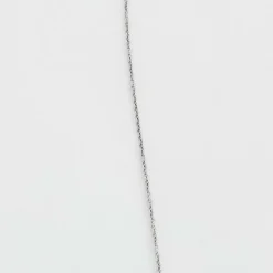 TIFFANY & Co-METRO- Pendentif ovale en or blanc et diamant