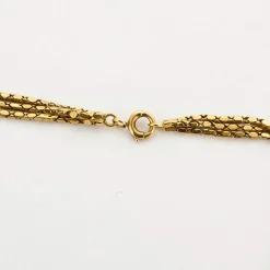 Triple chaîne en or jaune