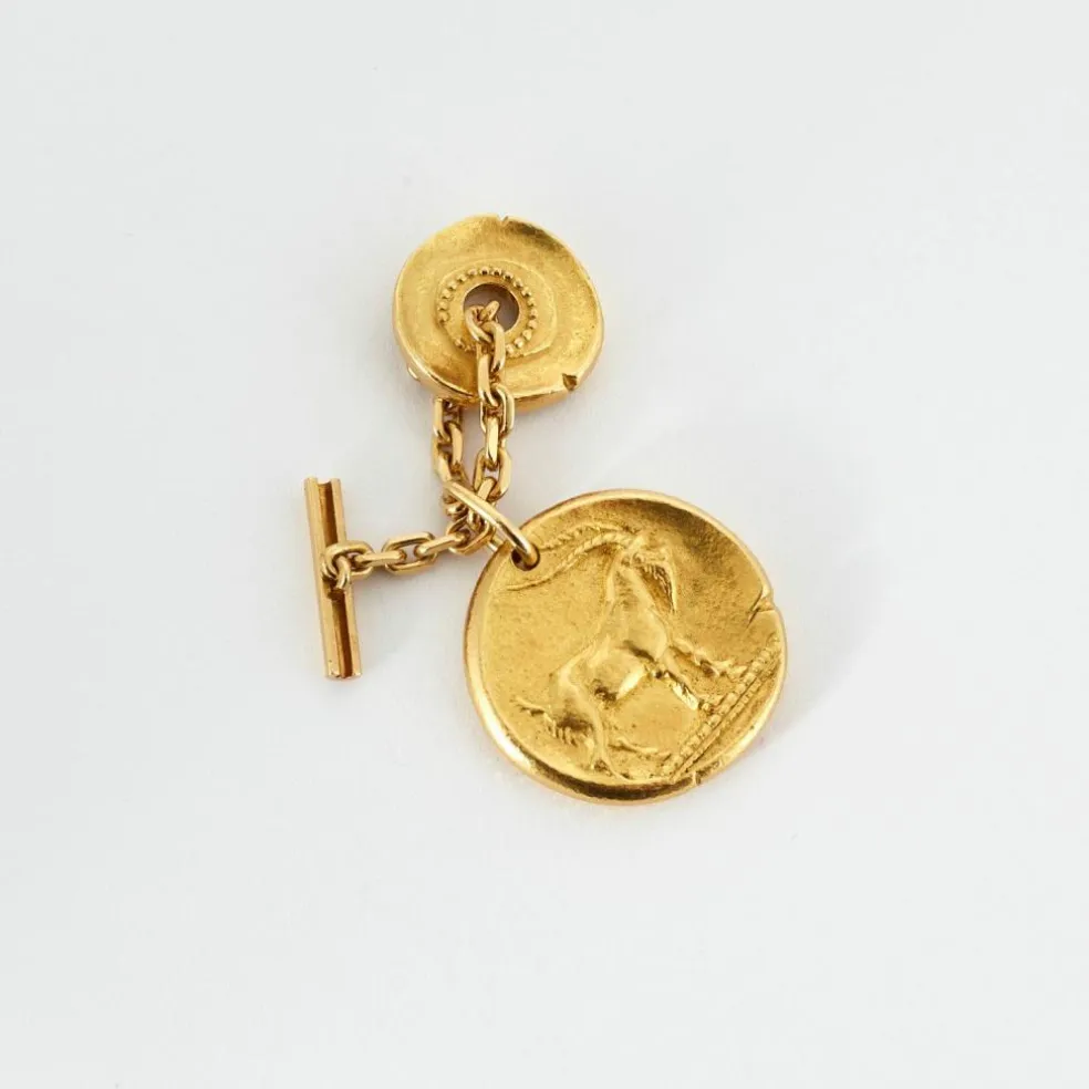 VAN CLEEF & ARPELS - GEORGE L'ENFANT - Médaille Zodiaque Capricorne or jaune