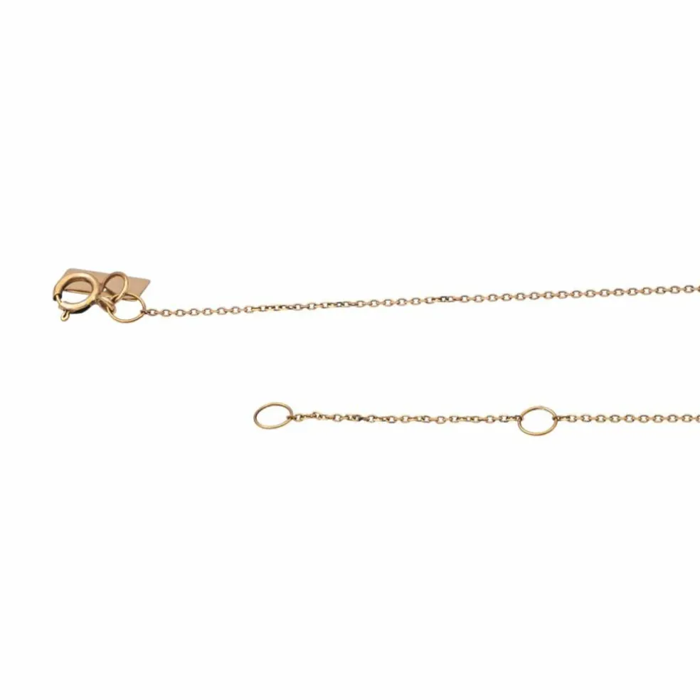 Vanrycke Collier Abécédaire Or rose