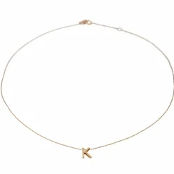 Vanrycke Collier Abécédaire Or rose