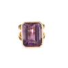 VERRIER PARIS - Collection Very. Importante Bague de cocktail en or rose et améthyste et tsavorites
