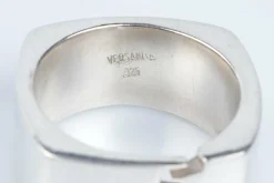 Versani - Bague carrée en Argent