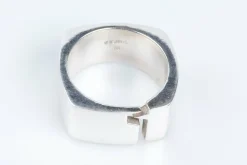 Versani - Bague carrée en Argent
