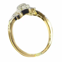 Vintage, Bague diamant