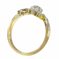 Vintage, Bague diamant